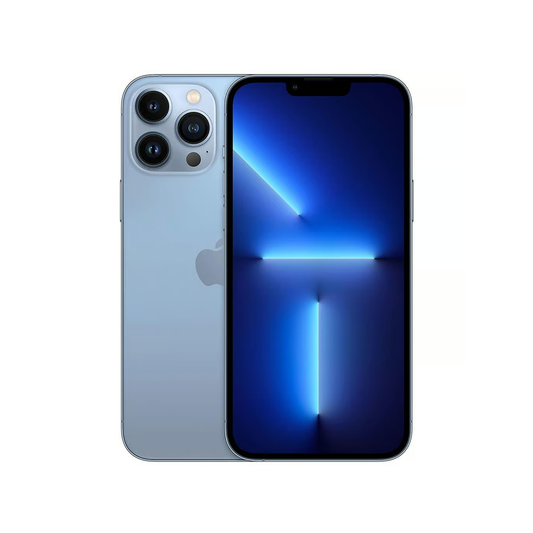 Relo -Refurbished- iPhone 13 Pro Max · SIM physique + eSIM · Batterie neuve iPhone 13 Pro Max · SIM physique + eSIM · Batterie neuve - État correct / 128 Go / Bleu alpin