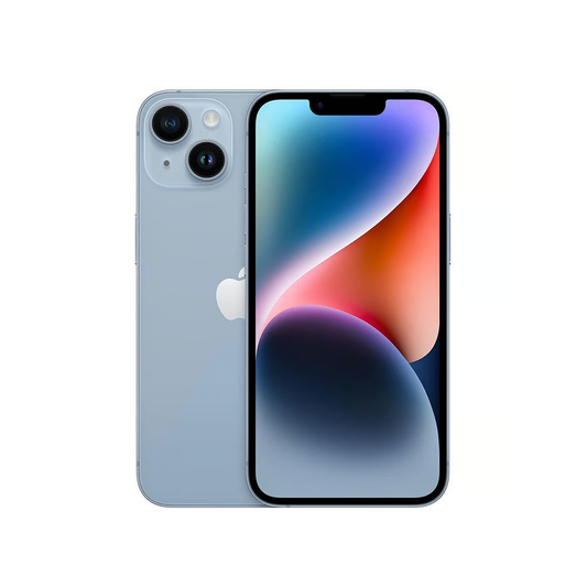 Relo -Refurbished- iPhone 14 · Double SIM physique · Batterie standard iPhone 14 · Double SIM physique · Batterie standard - État correct / 128 Go / Bleu