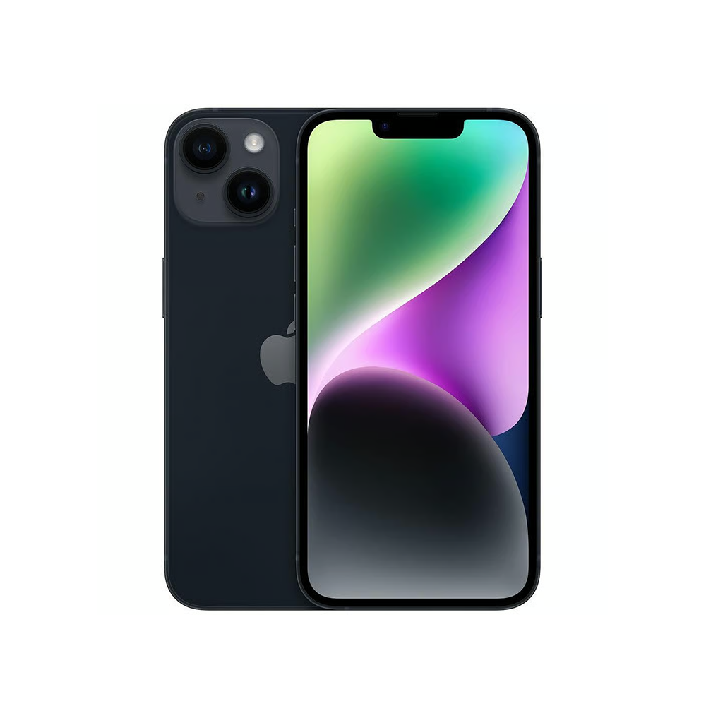 Relo -Refurbished- iPhone 14 · Double SIM physique · Batterie standard iPhone 14 · Double SIM physique · Batterie standard - État correct / 128 Go / Minuit