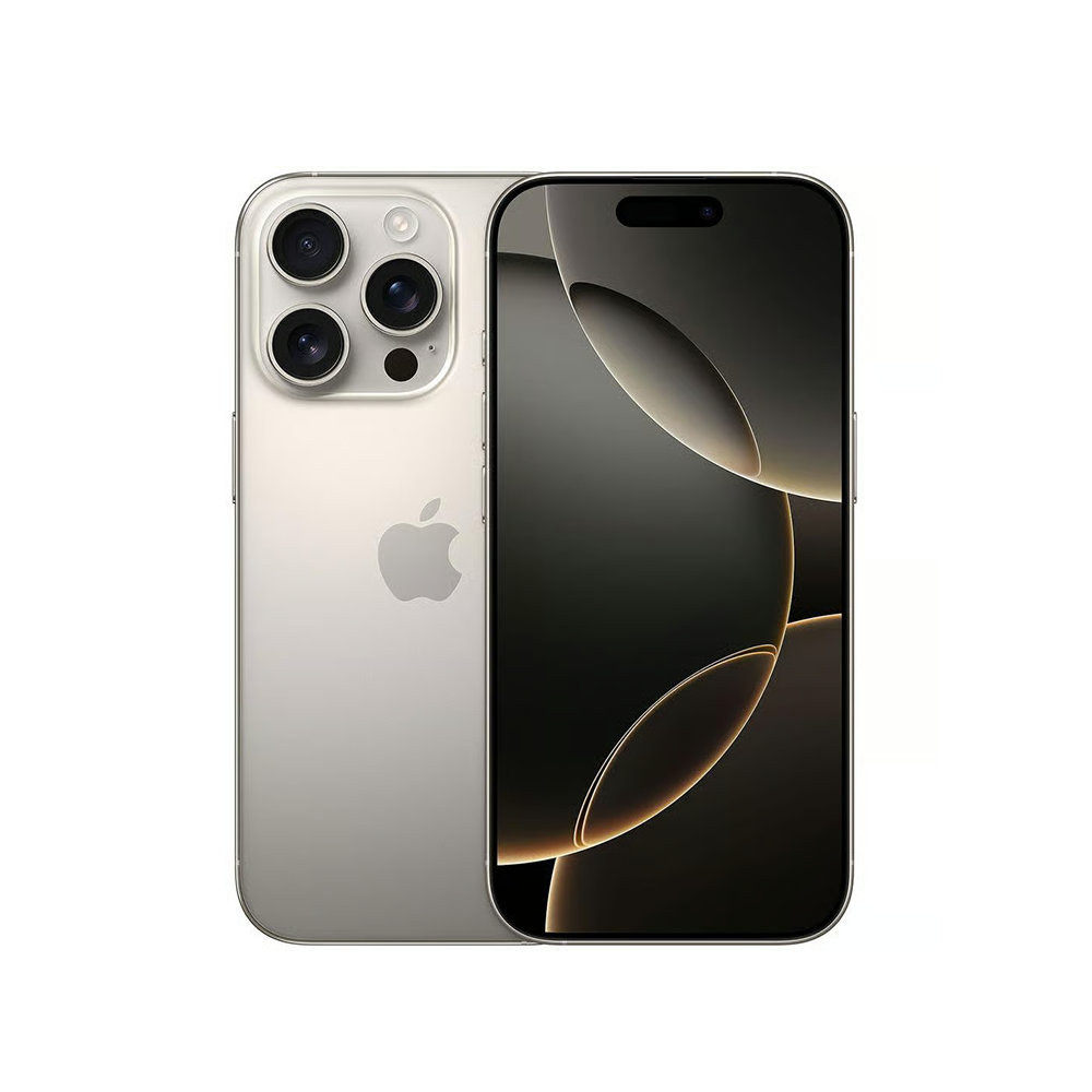 Relo -Refurbished- iPhone 16 Pro · SIM physique + eSIM · Batterie standard iPhone 16 Pro · SIM physique + eSIM · Batterie standard - État correct / 128 Go / Titane naturel