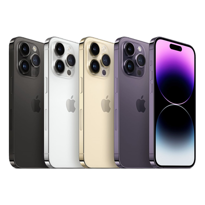 Relo -Refurbished- iPhone 14 Pro Max · SIM physique + eSIM · Batterie neuve iPhone 14 Pro Max · SIM physique + eSIM · Batterie neuve - État correct / 128 Go / Argent